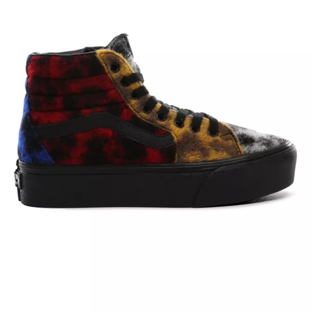 Vans - Sk8-Hi Platform 2 Mix Leopard Sneakers